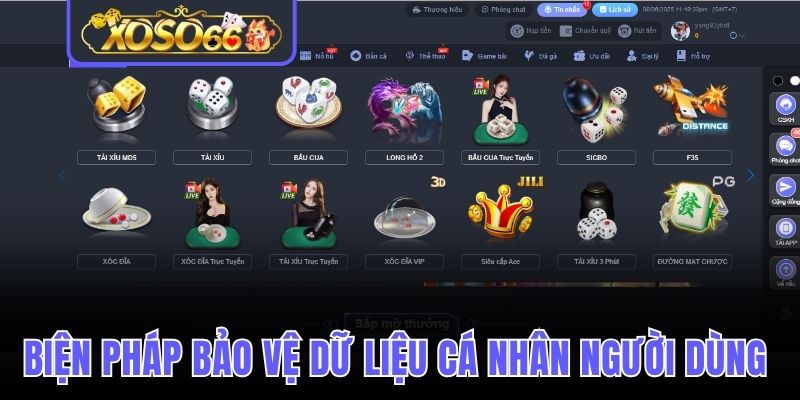 Biện pháp nhà cái áp dụng để bảo vệ dữ liệu cá nhân người dùng 